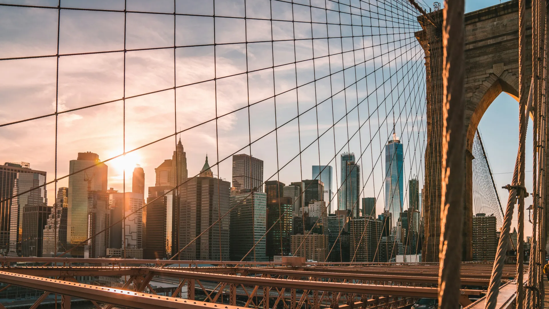 a view of a city from a window