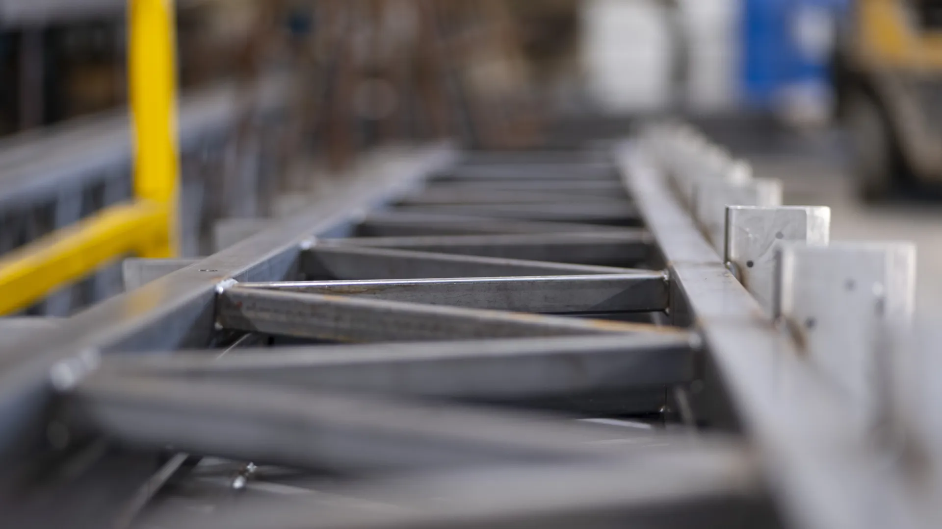 a close-up of a truss