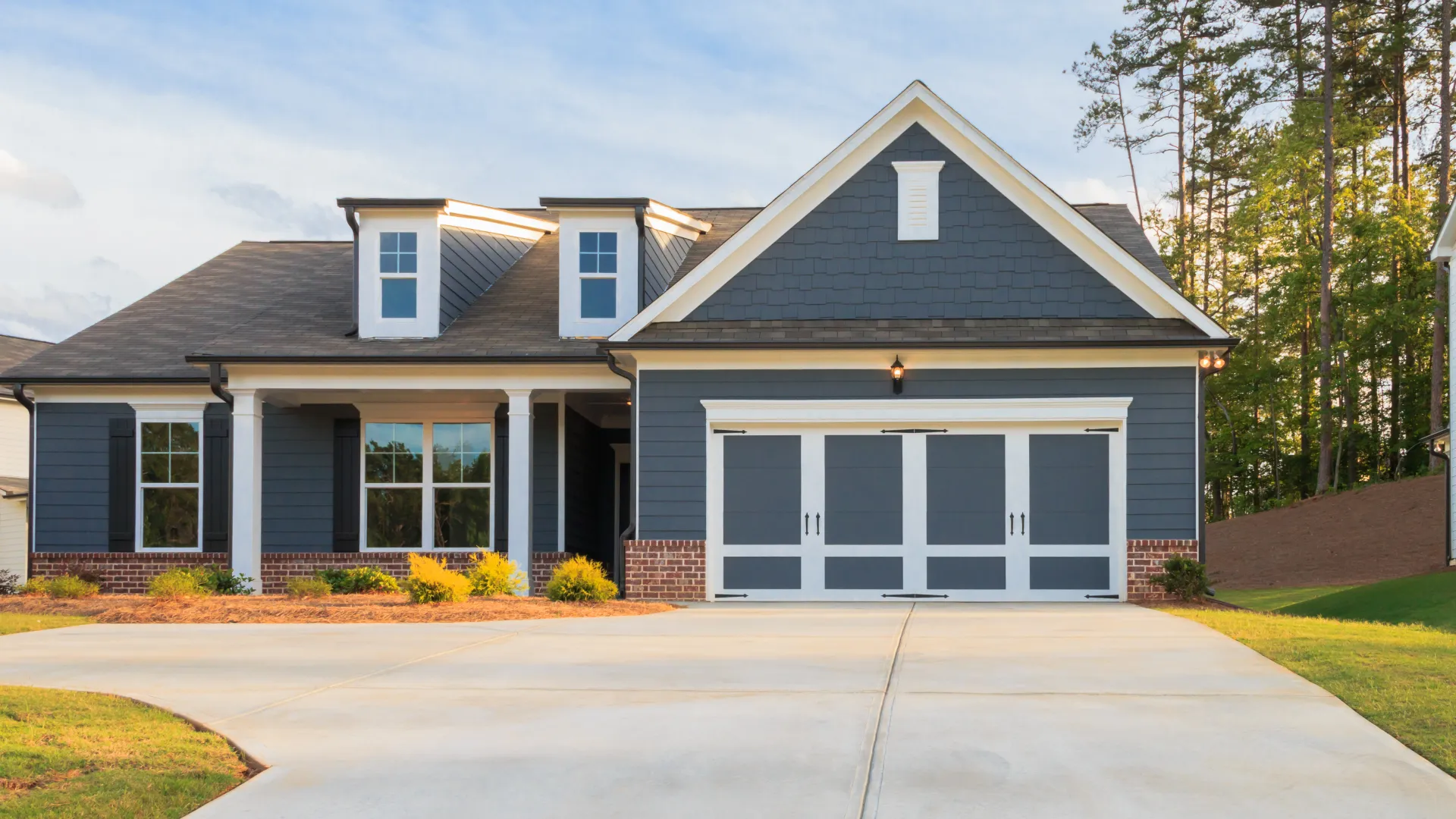 a house with a driveway