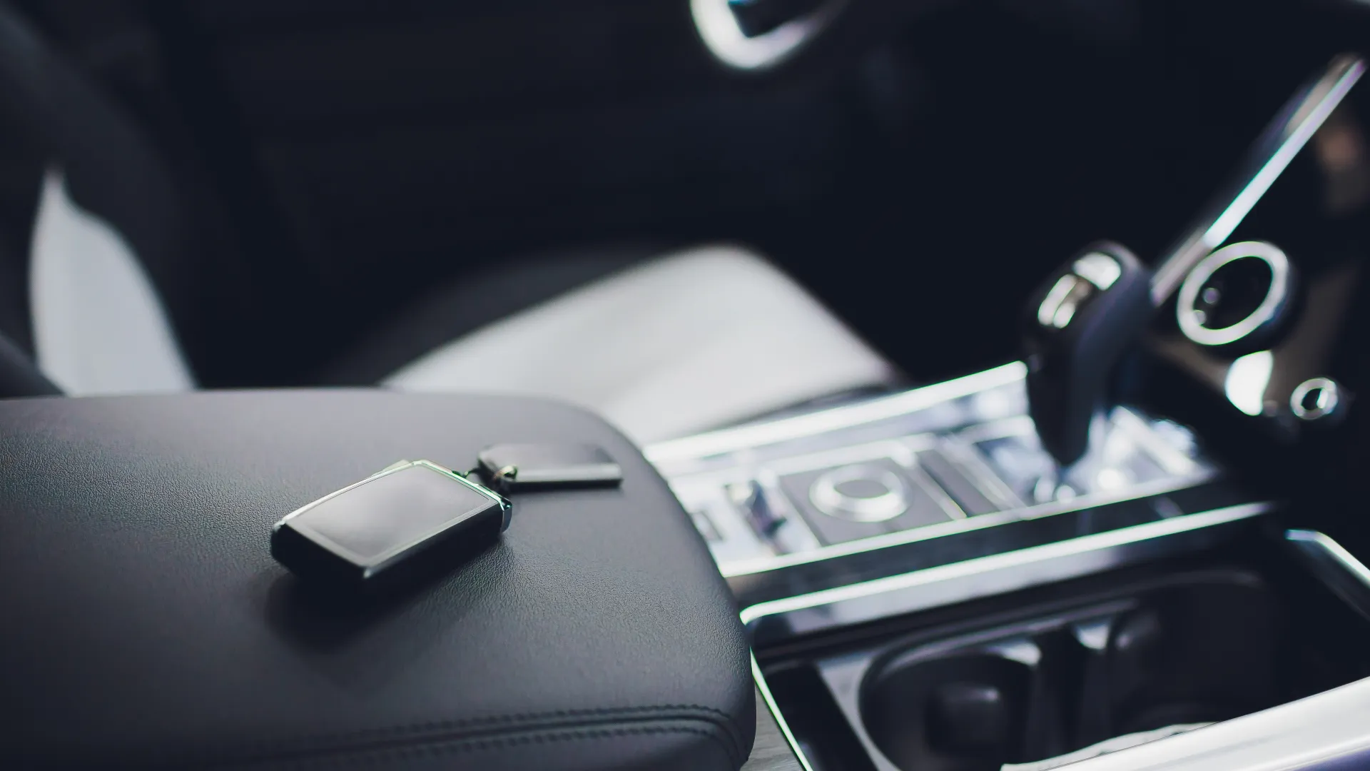 keys inside of a car