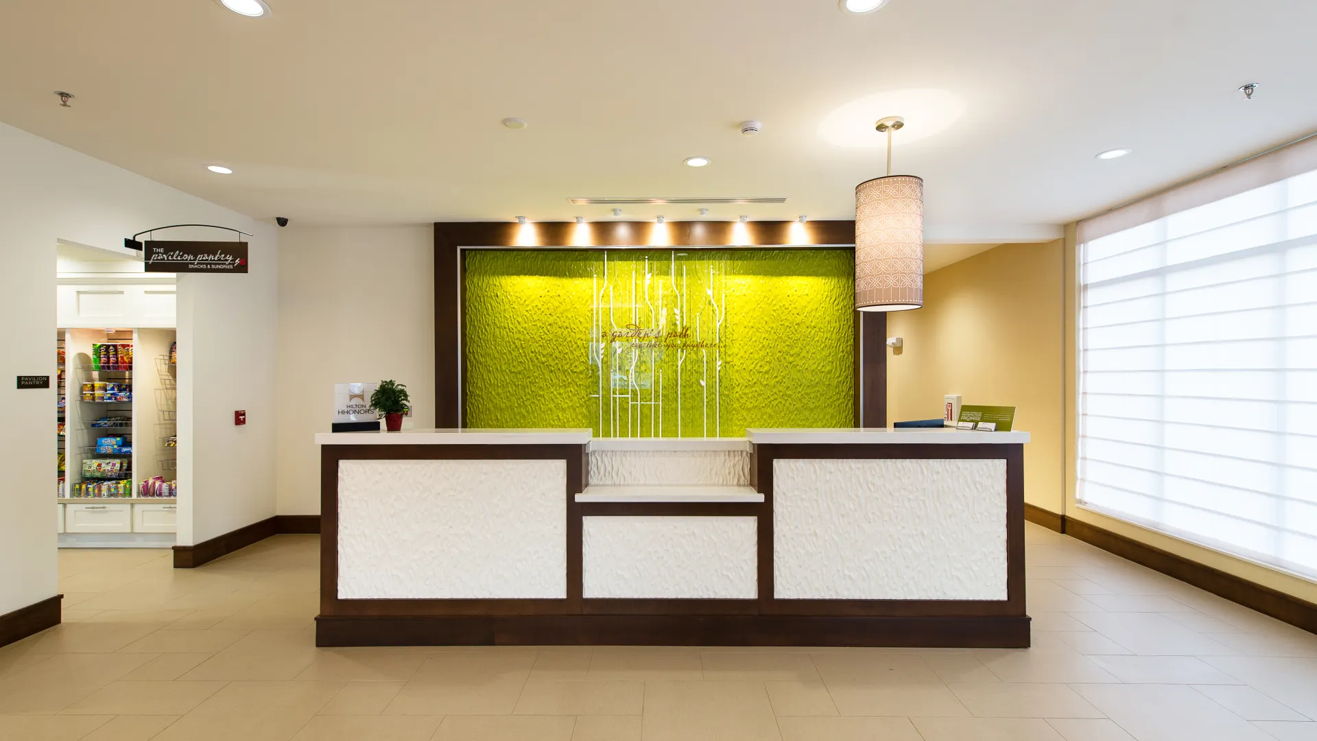 Hilton Garden Inn Front Desk Millwork