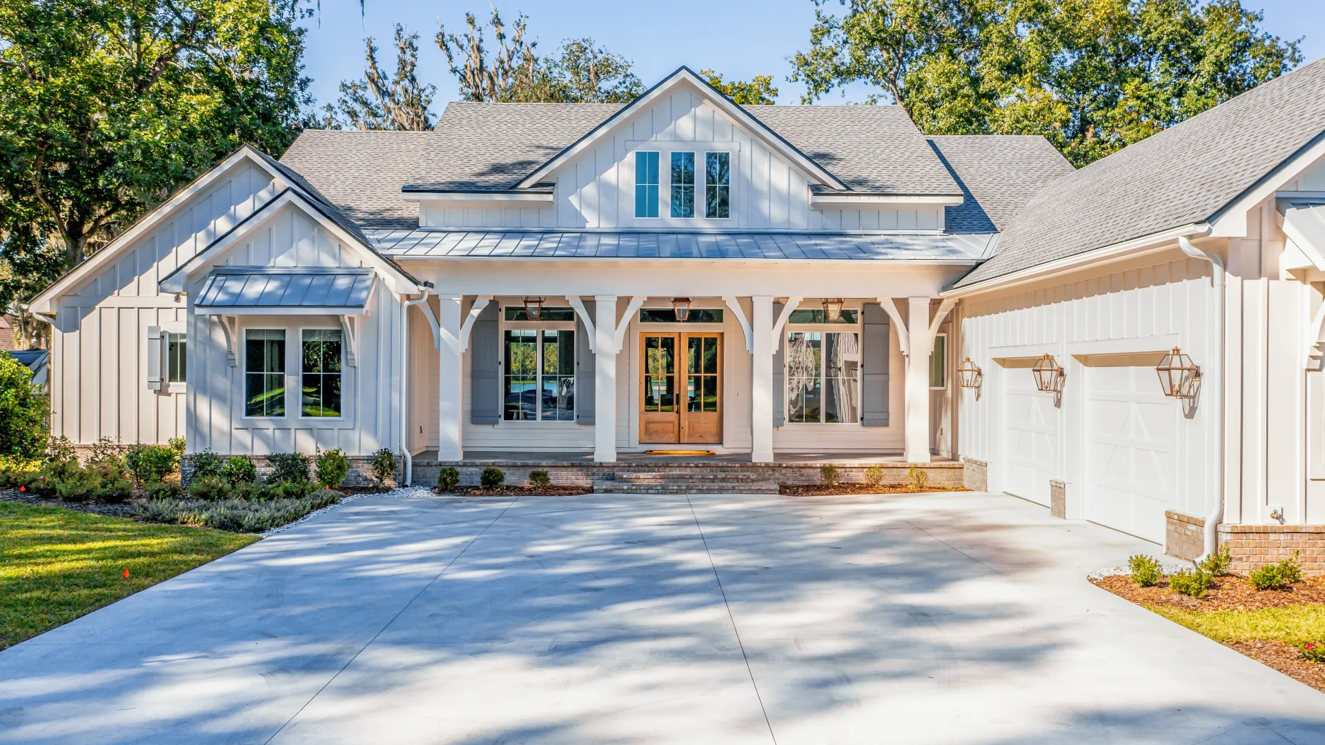 a house with a driveway
