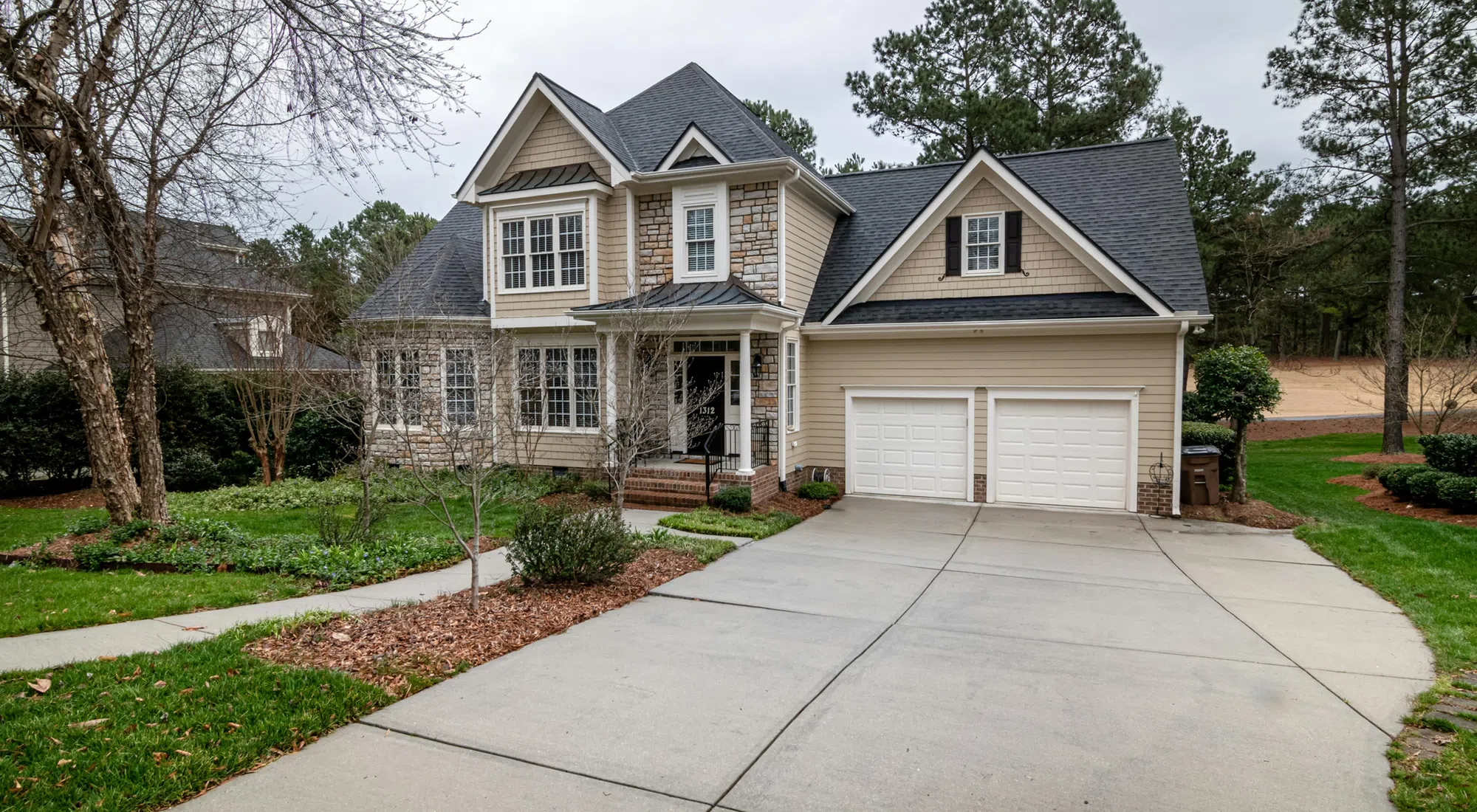 Beautiful energy-efficient replacement windows filling a home with natural light