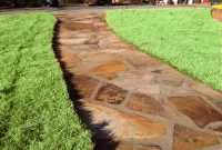 Pager Link for Brown flagstone walkway