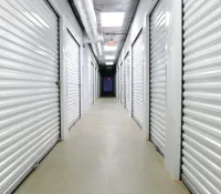 a long hallway with white walls