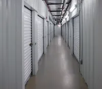 a long hallway with many computer servers