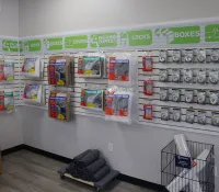 a store with shelves of items