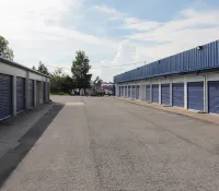 a road with buildings along it