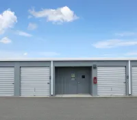 a row of garages