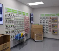 a store with boxes and products