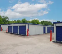 a row of garages