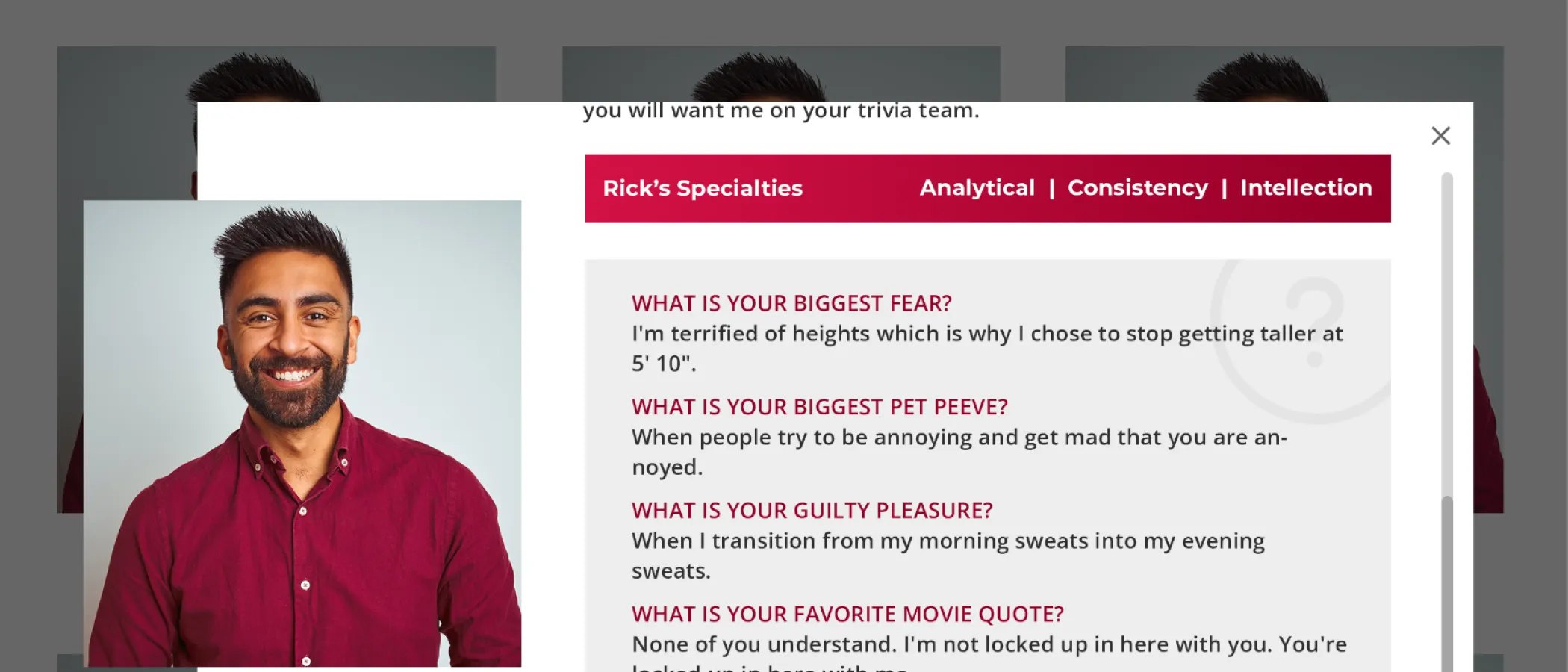 graphical user interface, website