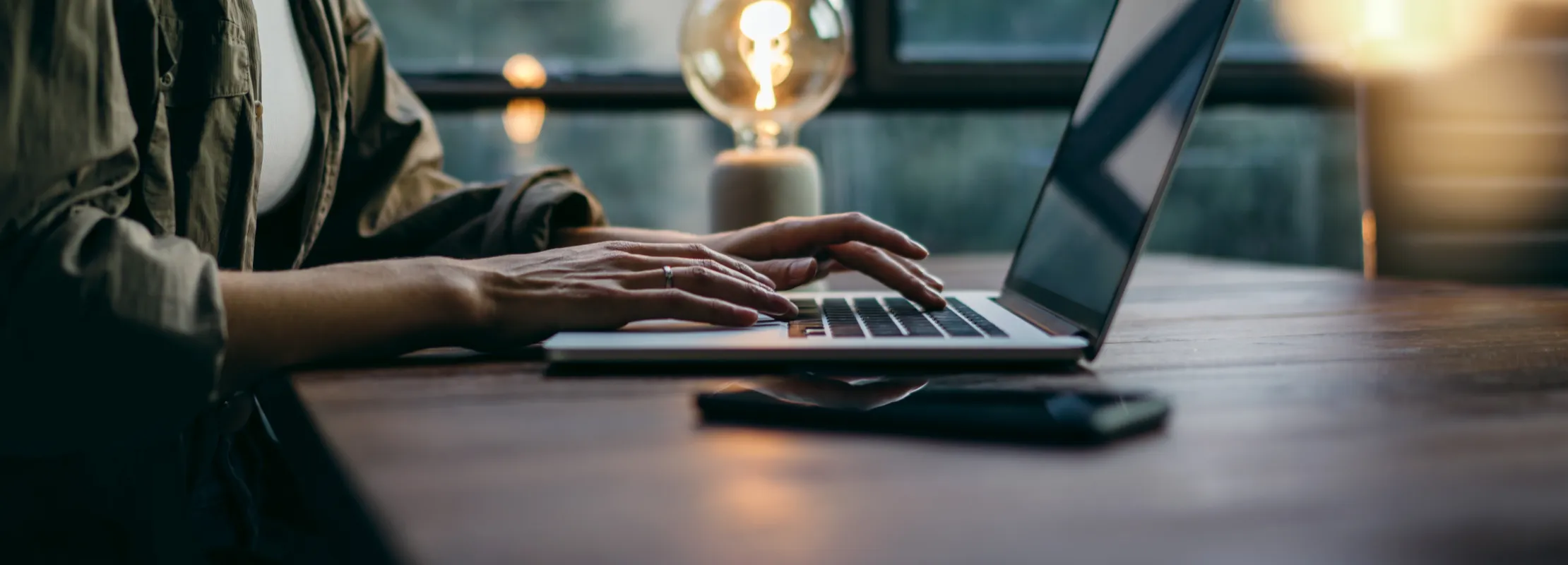 a person working on a laptop