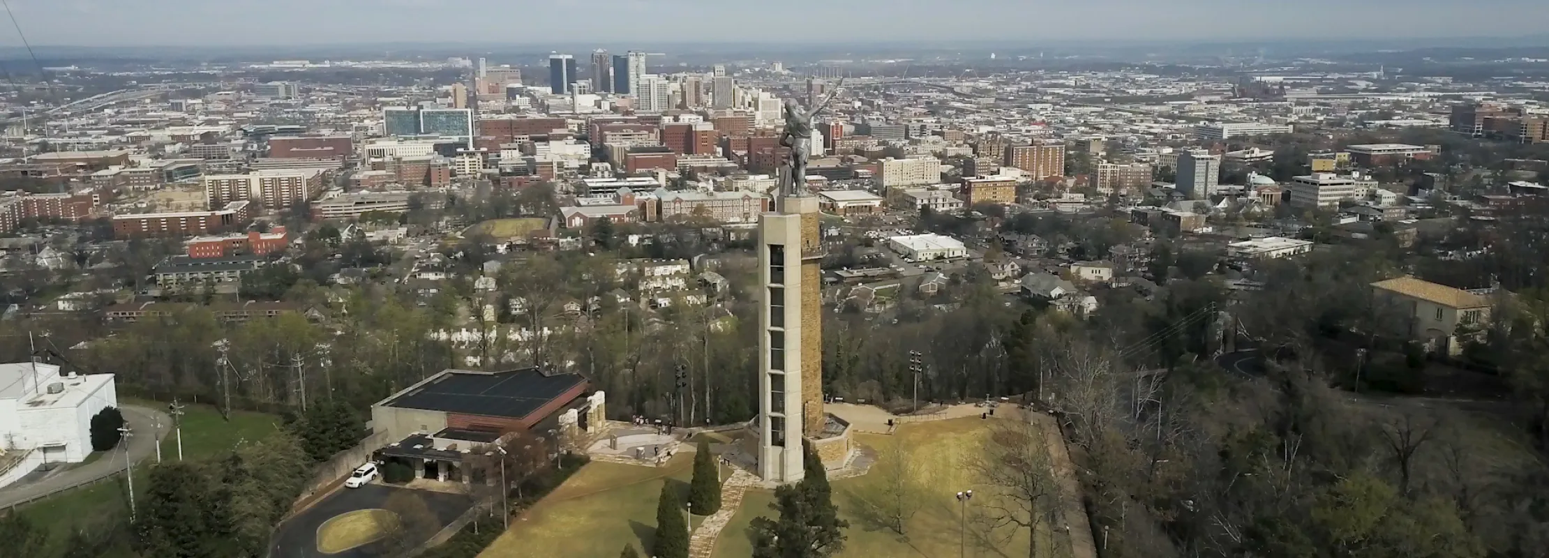 a large city landscape