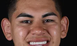 a man smiling for the camera