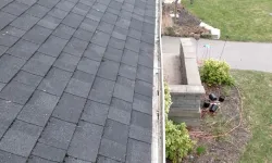 Thumbnail control image for roof that was cleaned, gutter decluttered and holiday lights taken down by Men In Kilts York Region