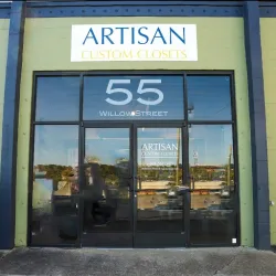 exterior of Artisan Custom Closets Nashville Showroom