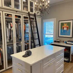 Custom Closet white design