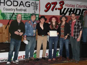 a group of people posing for a photo