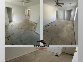 a room that has been destroyed