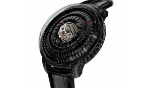 Jacob & Co. Sets Its New Mystery Tourbillon With 592 Black Spinel Gems