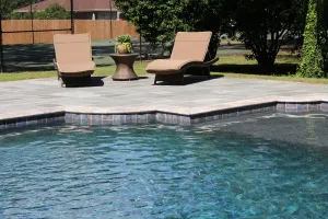 Gunite Pool with Pebble Feature