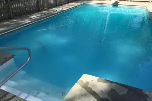 Pool Ready for Weekly Cleaning