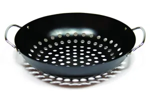 Perforated Grill Wok