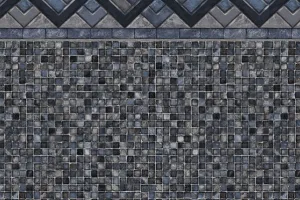 Cobalt Lake / Grey Mosaic