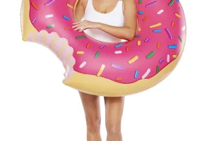 The popular doughnut float