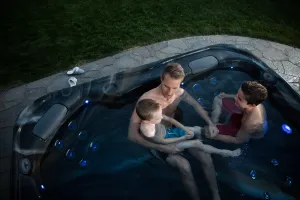 Bullfrog Spas provide great fun for the whole family.