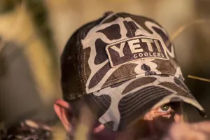 CUSTOM CAMO HAT WITH PATCH