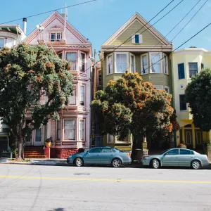 a row of houses