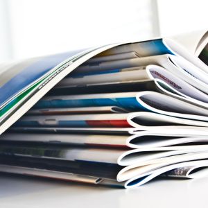 examples of Saddle Stitch Binding