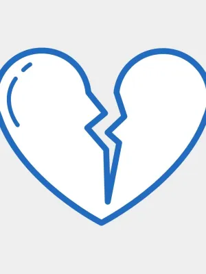 icon of broken heart