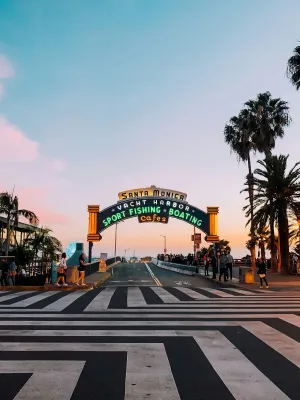 a crosswalk in a city