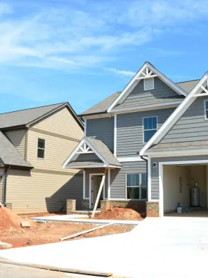 a house under construction