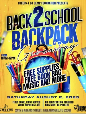 Back to School Backpack Giveaway