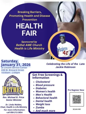 Health Fair (Breaking Barriers, Promoting Health and Disease Prevention)