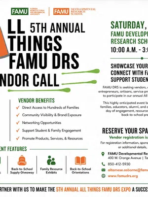 5th Annual All Things FAMU DRS Vendor Call