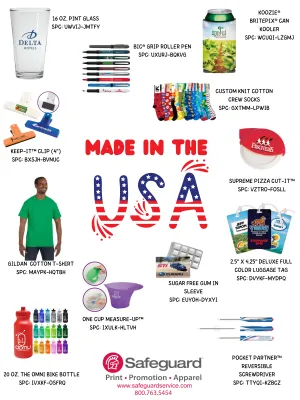 Made in the USA Promotional Products