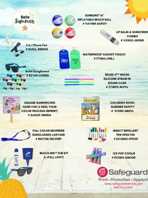 Summer Promotional Products