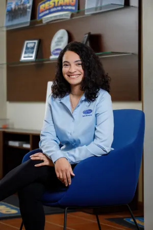 a person sitting in a chair
