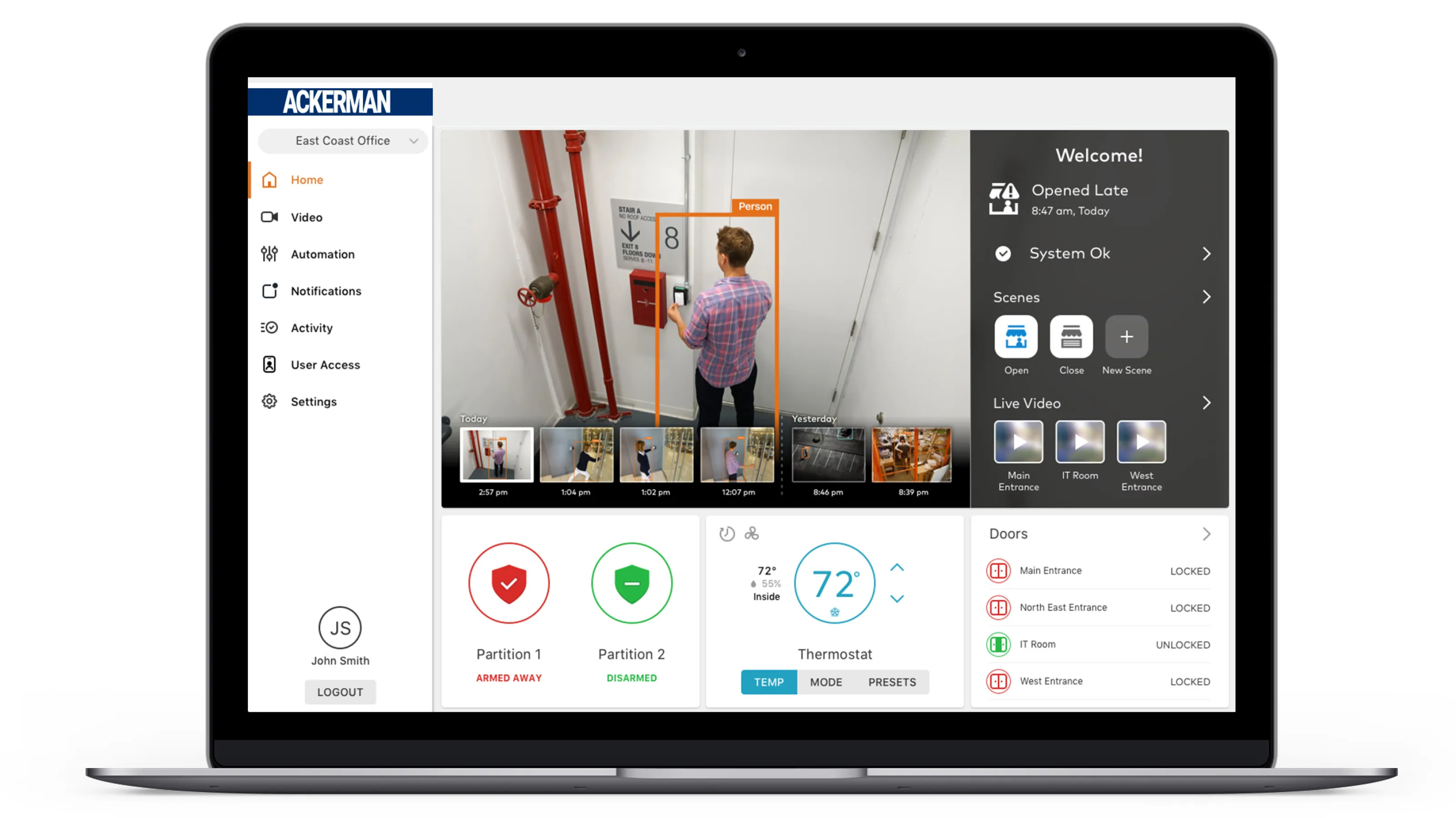 Business Video Surveillance | Alarm Systems Business | ATL