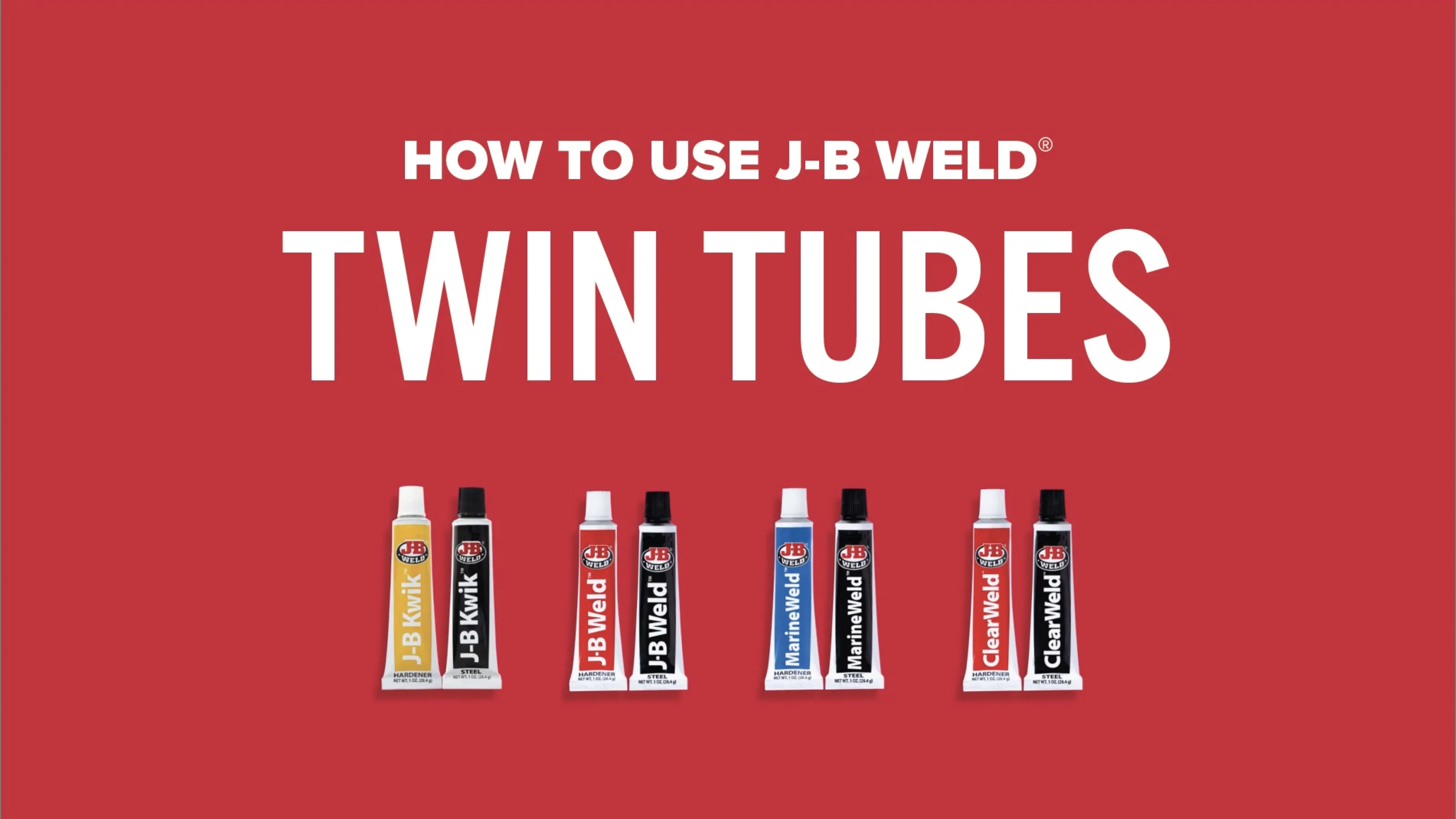 J-B Weld Twin Tube | J-B Weld