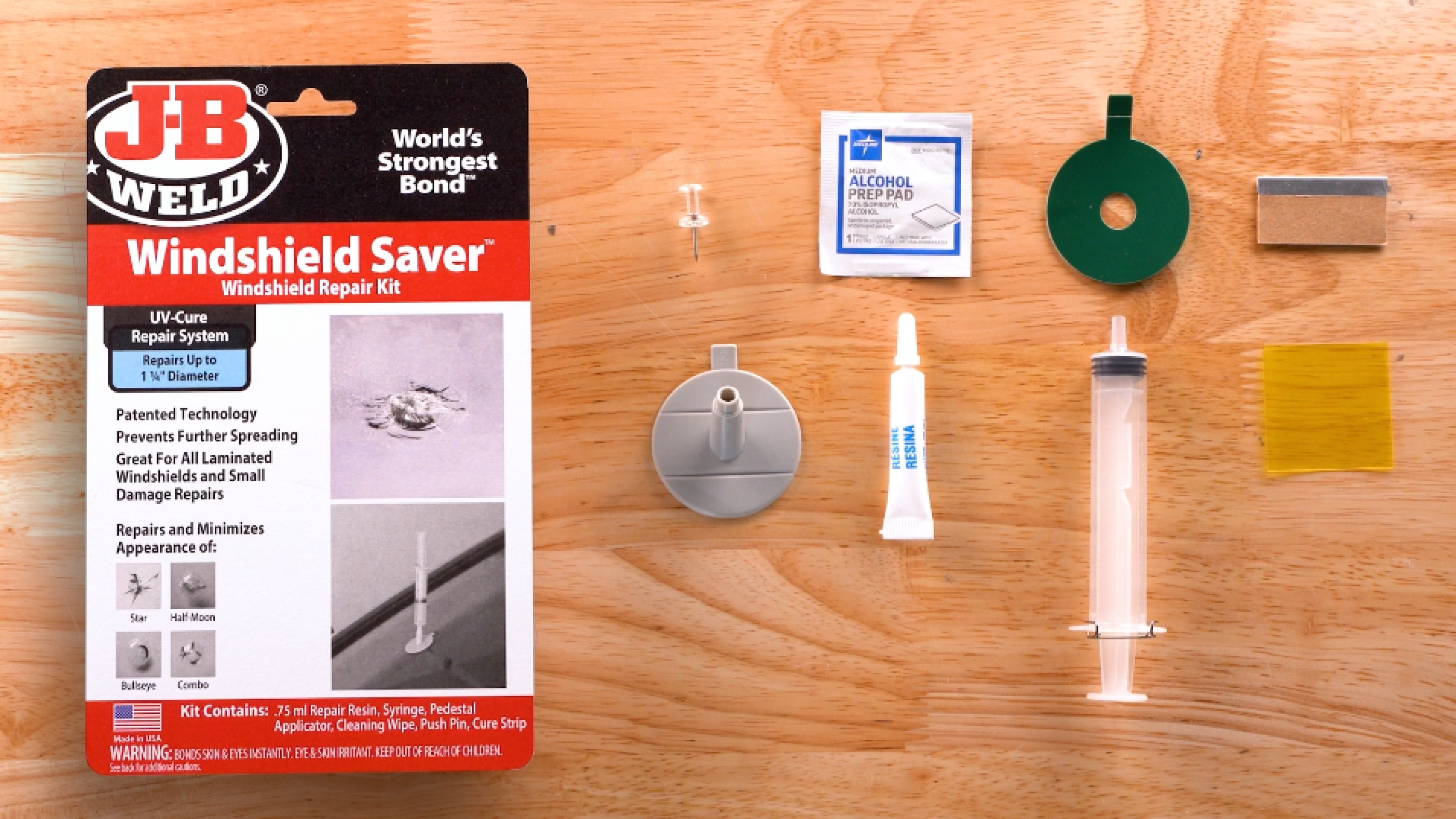 Windshield Saver JB Weld