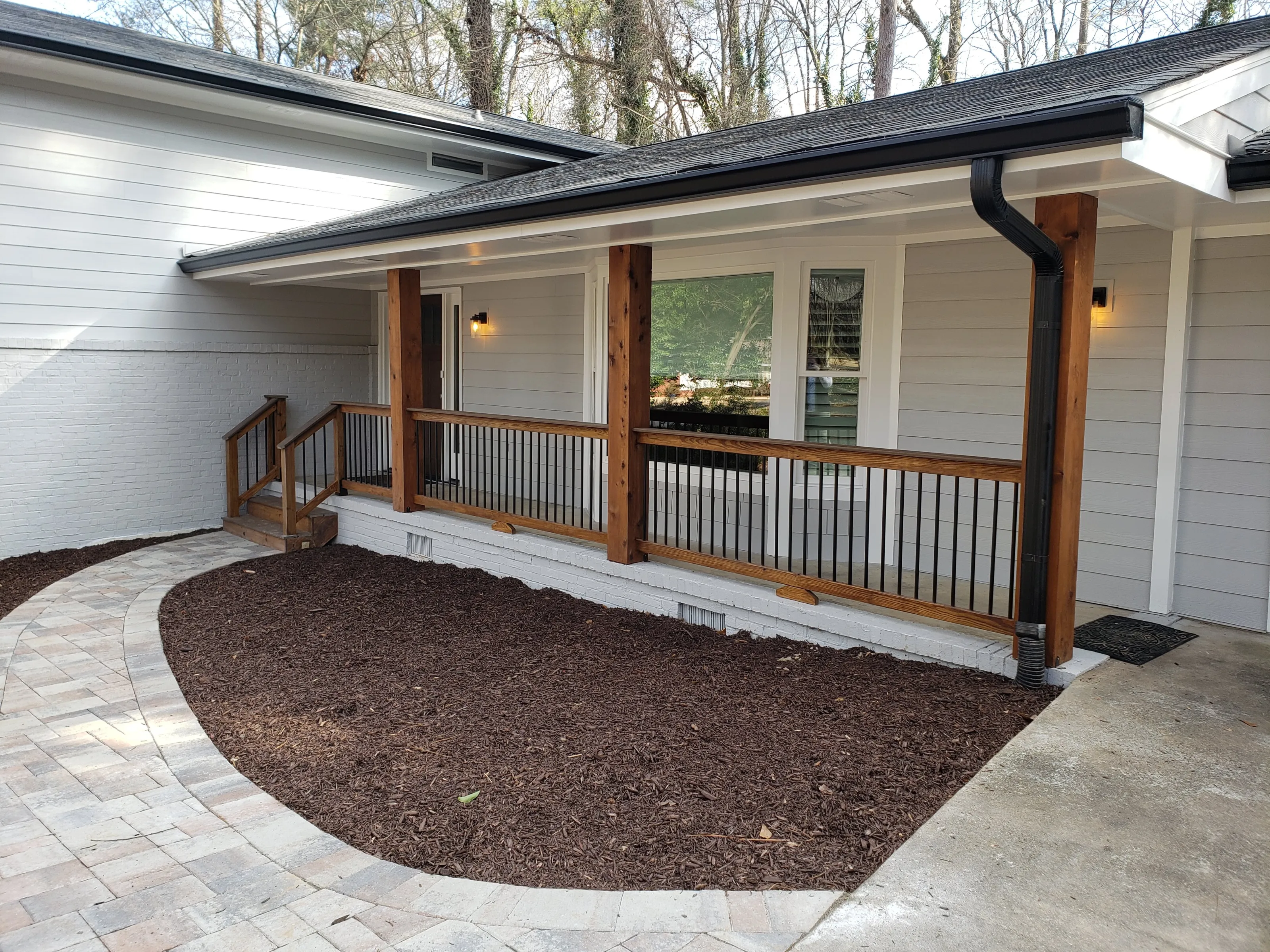 Bungalow Front Porch Style Atlanta Georgia EXOVATIONS bungalow-front-porch-style-atlanta-georgia-exovations