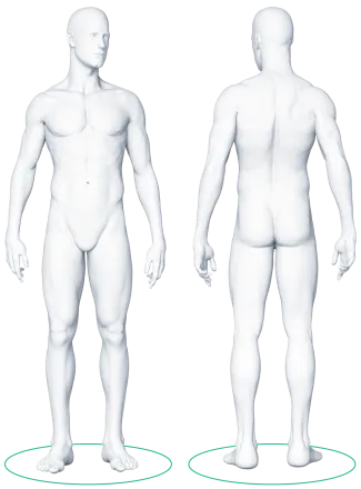 Mans body