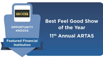 Opportunity Knocks honored as Featured Financial Institution at the 11th Annual ARTAS Best Feel Good Show of the Year