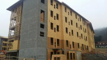 a building under construction